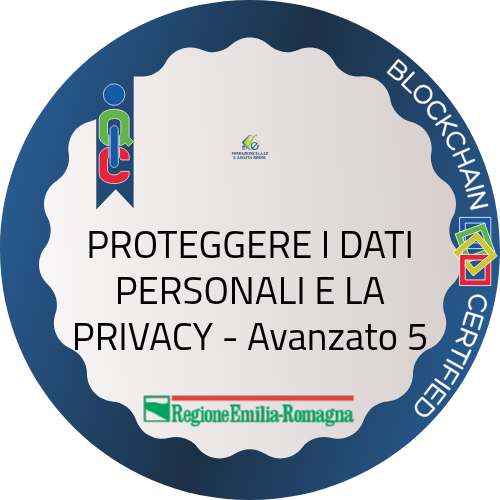 PROTEGGERE I DATI PERSONALI E LA PRIVACY - Avanzato 5